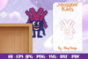 Monster Kids Corner Door Lasercut SVG Bundle