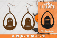 Earring Halloween Lasercut SVG Bundle 95 - CraftNest - Digital Crafting and Art