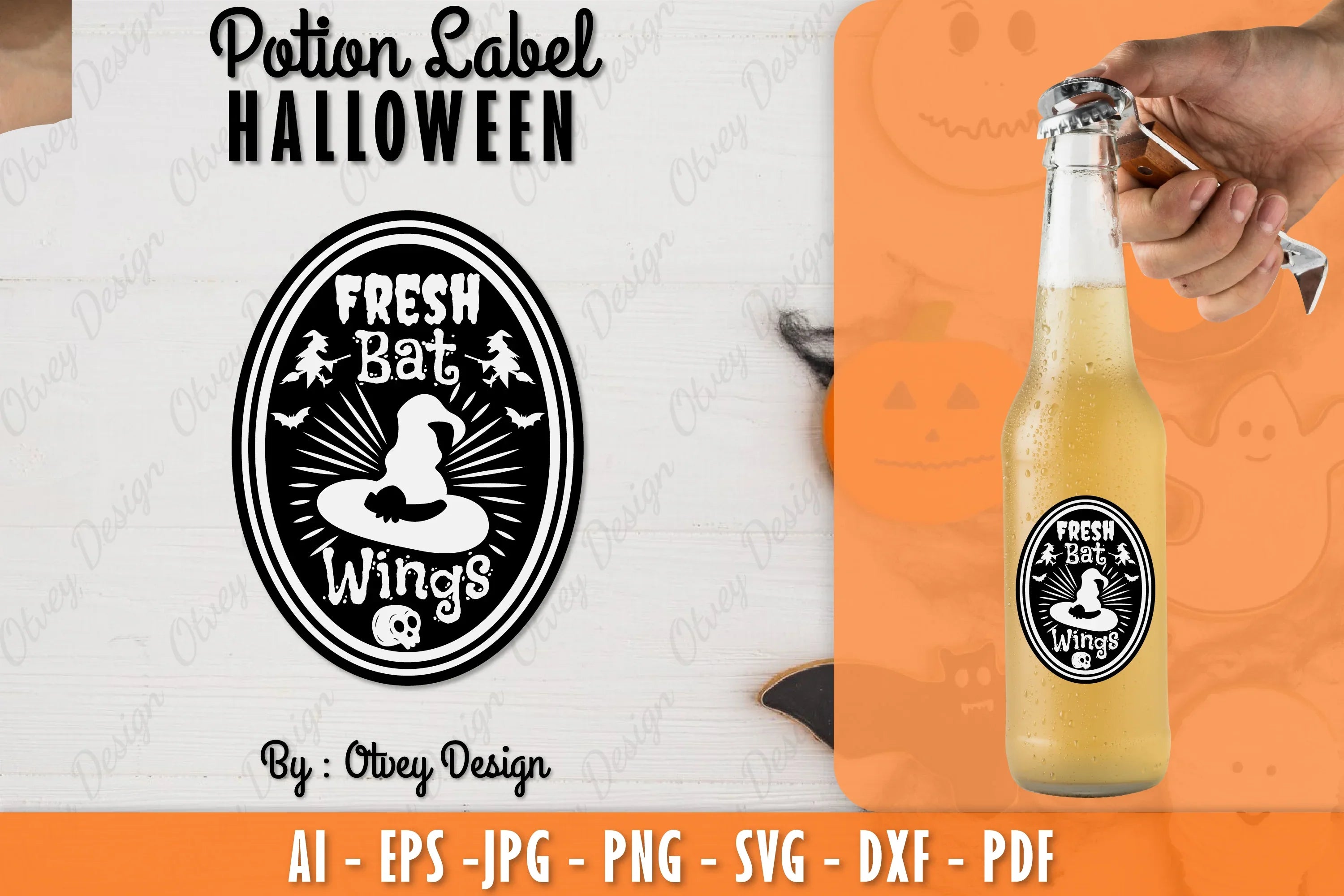 Halloween Potion Label SVG Bundle 29 - CraftNest - Digital Crafting and Art