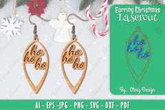 Christmas Earrings SVG Bundle 56 - CraftNest - Digital Crafting and Art