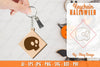 Keychain Halloween Lasercut SVG Bundle