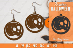 Earring Halloween Lasercut SVG Bundle 184 - CraftNest - Digital Crafting and Art