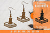 Earring Halloween Lasercut SVG Bundle