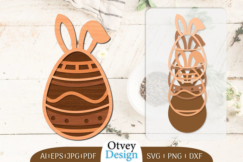 Easter Eggs Lasercut SVG Bundle 1 - CraftNest - Digital Crafting and Art