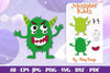 Monster Kids SVG Bundle