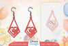 Birthday Earrings Lasercut SVG Bundle