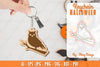Keychain Halloween Lasercut SVG Bundle