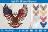 Eagle 3D Layered Papercut SVG Bundle