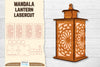 Mandala Lantern Lasercut SVG Bundle