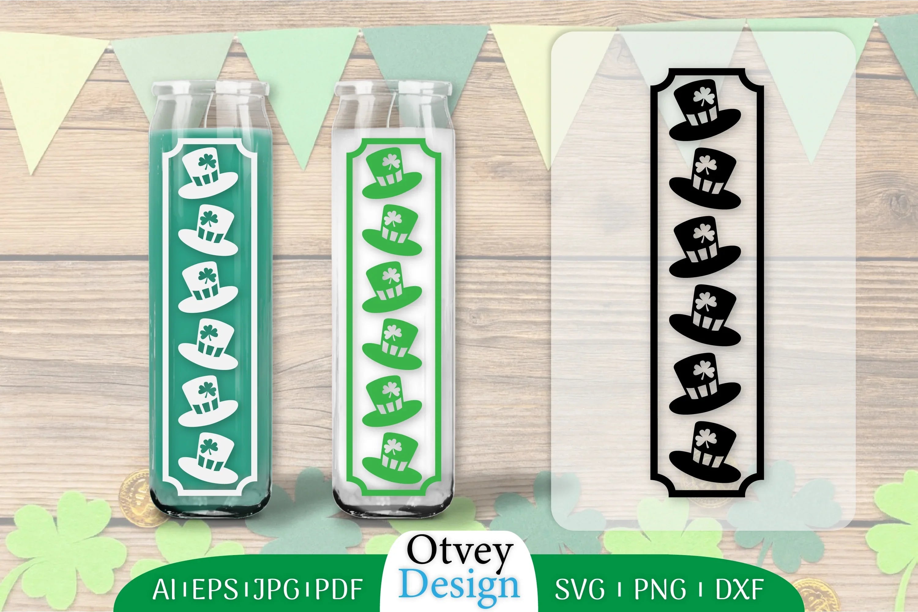 Dollar Tree Candle Wrap SVG Bundle 1 - CraftNest - Digital Crafting and Art