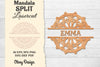 Mandala Split Lasercut SVG Bundle