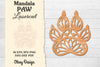 Paw Mandala Lasercut SVG Bundle