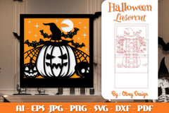 Halloween Decorations Layered Lasercut SVG Bundle - CraftNest - Digital Crafting and Art