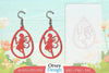 Fairy Earring Lasercut SVG Bundle