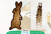 Mandala Rabbit Layered Lasercut SVG Bundle