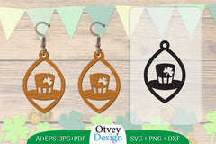 St Patrick's Day Earring SVG Bundle 10 - CraftNest - Digital Crafting and Art