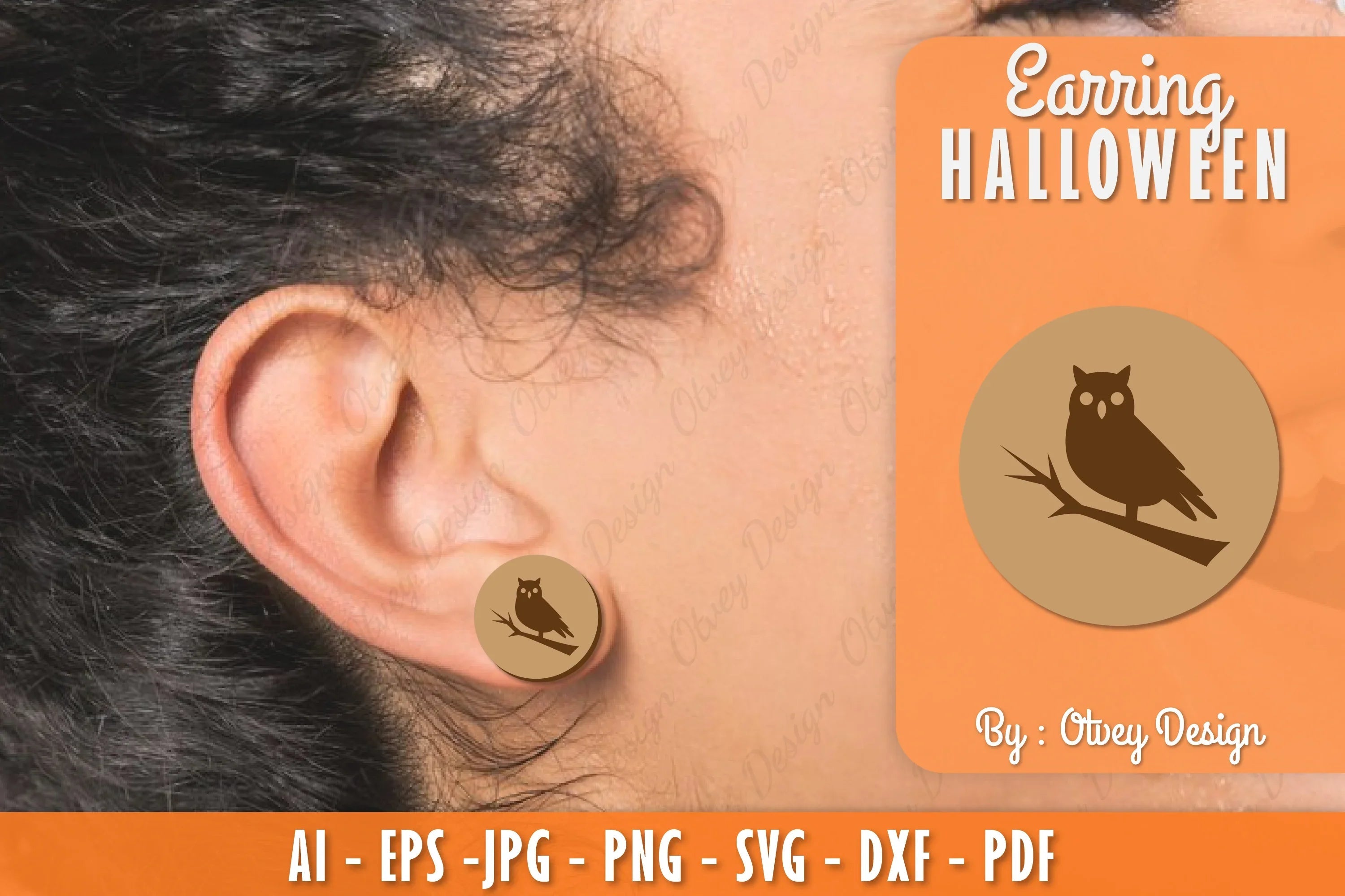 Earring Halloween Lasercut SVG Bundle 61 - CraftNest - Digital Crafting and Art