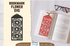 Bookmark Flower SVG Bundle 84 - CraftNest - Digital Crafting and Art