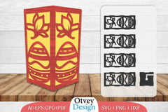 Happy Easter Lamp Lasercut SVG Bundle 1 - CraftNest - Digital Crafting and Art