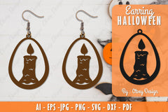 Earring Halloween Lasercut SVG Bundle 100 - CraftNest - Digital Crafting and Art