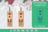 Christmas Earrings SVG Bundle