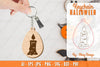 Keychain Halloween Lasercut SVG Bundle