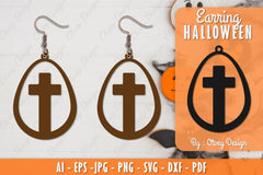 Earring Halloween Lasercut SVG Bundle 101 - CraftNest - Digital Crafting and Art