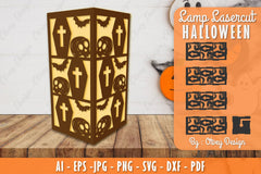 Halloween Lamp Lasercut SVG Bundle - CraftNest - Digital Crafting and Art