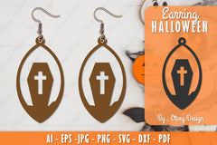 Earring Halloween Lasercut SVG Bundle 159 - CraftNest - Digital Crafting and Art