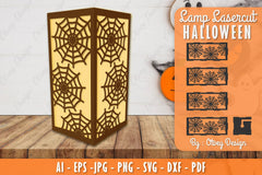 Halloween Lamp Lasercut SVG Bundle - CraftNest - Digital Crafting and Art