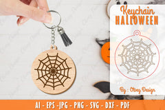 Keychain Halloween Lasercut SVG Bundle 43 - CraftNest - Digital Crafting and Art