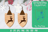 Christmas Earrings SVG Bundle