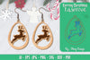 Christmas Earrings SVG Bundle