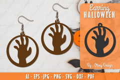 Earring Halloween Lasercut SVG Bundle 191 - CraftNest - Digital Crafting and Art
