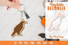 Keychain Halloween Lasercut SVG Bundle 18 - CraftNest - Digital Crafting and Art