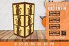 Halloween Lamp Lasercut SVG Bundle