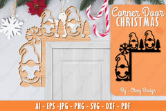 Christmas Corner Door SVG Bundle 20 - CraftNest - Digital Crafting and Art