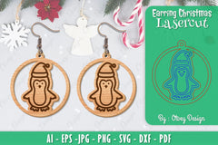 Christmas Earrings SVG Bundle - CraftNest - Digital Crafting and Art