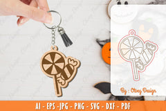 Keychain Halloween Lasercut SVG Bundle 22 - CraftNest - Digital Crafting and Art