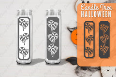 Halloween Candle Tree Design SVG Bundle 22 - CraftNest - Digital Crafting and Art
