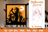 Halloween Decorations Layered Lasercut SVG Bundle