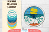 Sea Wave 3D Layered Lasercut SVG Bundle