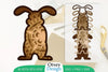 Mandala Rabbit Layered Lasercut SVG Bundle
