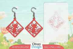 Fairy Earring Lasercut SVG Bundle 18 - CraftNest - Digital Crafting and Art