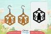 Earring Rabbit Lasercut SVG Bundle