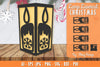 Christmas Lamp Lasercut SVG Bundle