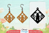 Earring Rabbit Lasercut SVG Bundle