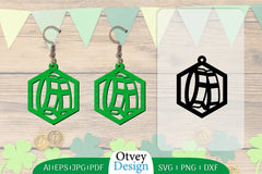 St Patrick's Day Earring Lasercut SVG Bundle 13 - CraftNest - Digital Crafting and Art