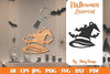 Keychain Halloween Lasercut SVG Bundle