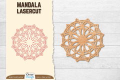 Mandala Lasercut SVG Bundle 2 - CraftNest - Digital Crafting and Art